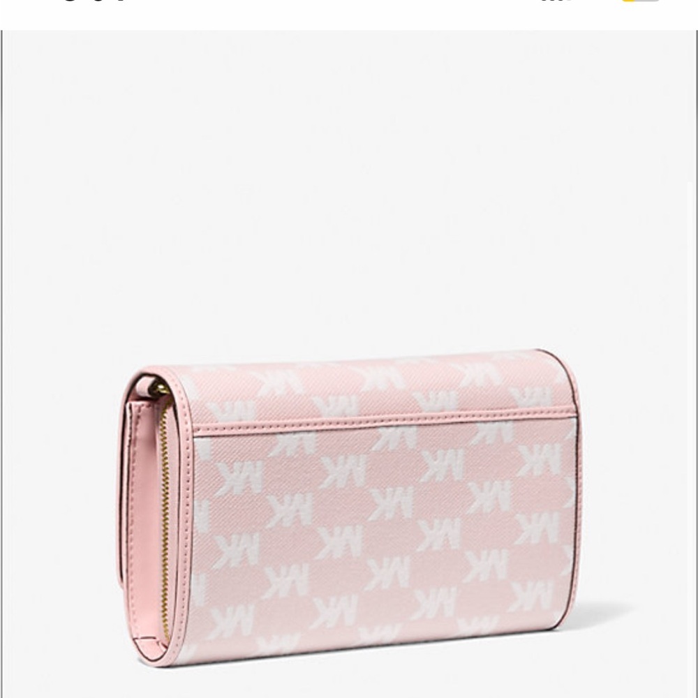 💕Just in Michael Kors Light Pink and Tan Crossbody Bag - Picture 3 of 4
